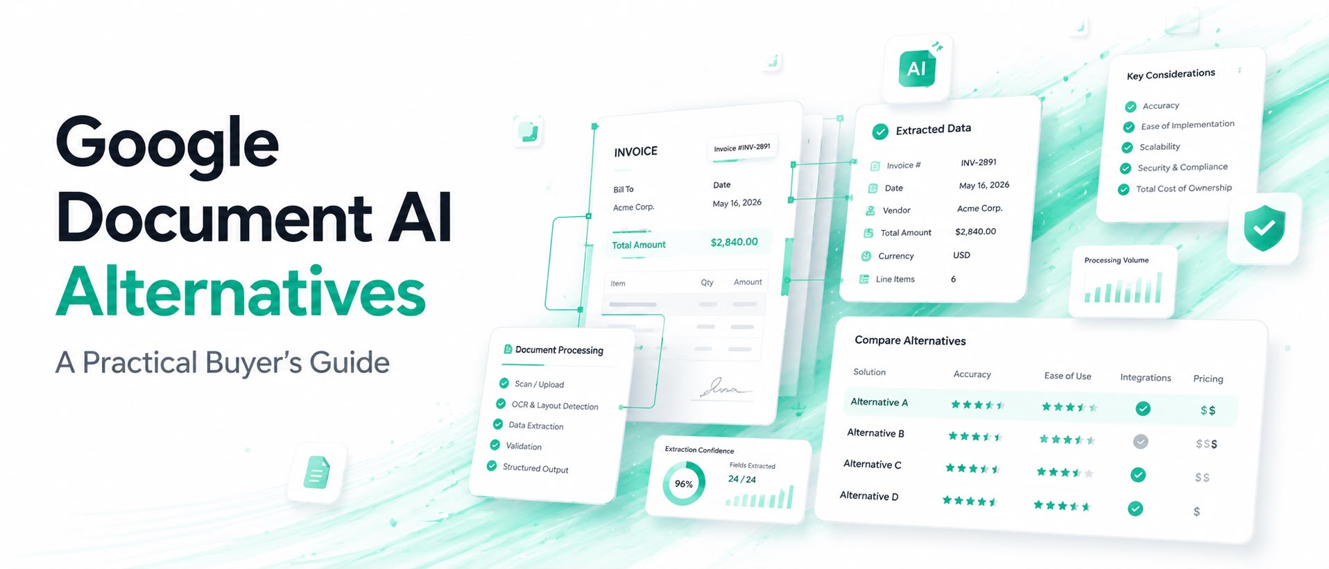 Google Document AI Alternatives: A Practical Buyer’s Guide